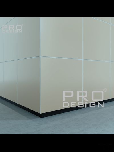 Теневой плинтус скрытого монтажа Pro Design Panel 7208 любой цвет по RAL