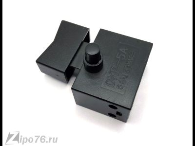 Выключатель с тонким фиксатором короткой клавишей птичка 164