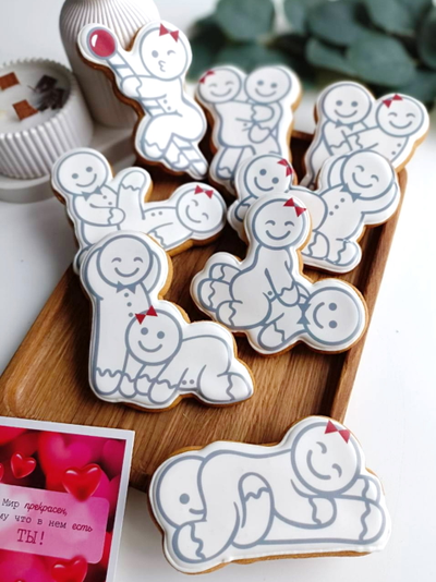 Пряник на 14 февраля