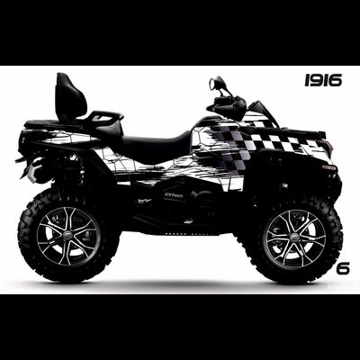 Наклейки Графика Екатеринбург CF MOTO X10 обклеить Обклейка винил