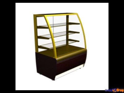 Витрина кондитерская Kayman K-ВК-1300 люкс бронза