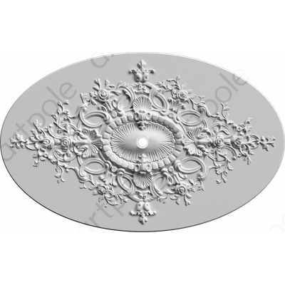 Розетка орнаментальная SR61N (накладная)