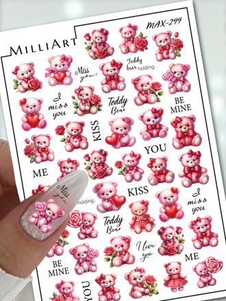 Слайдер-дизайн MilliArt Nails MAX-299