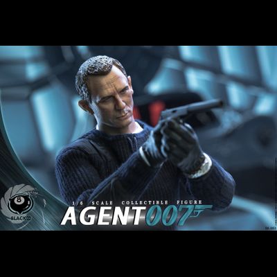 Джеймс Бонд (Дэниел Крейг, "Не время умирать") - КОЛЛЕКЦИОННАЯ ФИГУРКА 1/6 Agent 007 (BK-003) - BLACK 8 STUDIO