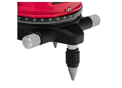 Лазерный уровень MTX CRL-30R, 30 м, красный луч, батарейки, резьба 5/8"