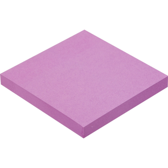 Блок-кубик Attache Selection с клеевым краем 76х76, фиолетовый неон (100 л)