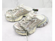 Balenciaga 3XL Mule Milk Silver Old