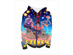 Толстовка "Вселенная Стивена, Steven Universe" 3D, с полной запечаткой  №11