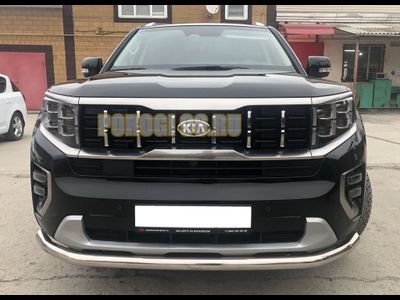 Защита переднего бампера d60 для Kia Mohave (2021-...)