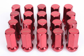 Комплект гаек PMU конус 12*1,5 красный HEX 17