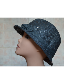 Итальянская шляпа Федора вязаная летняя Vizio купить в магазине итальянских шляп