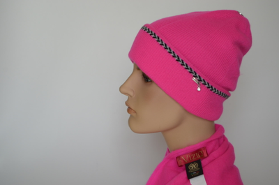 Шапка Vizio 1102 CRY ярко - розовая
