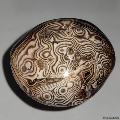 Агат, галтель. Мадагаскар. 54*45*24мм