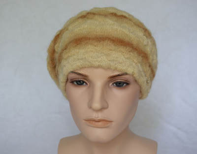 Берет Vizio 7014 B светло - коричневый