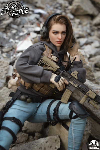 Боевая подруга Мия - Коллекционная ФИГУРКА 1/3 scale Angel Force MIA (GJKD0001) - Infinity Studio