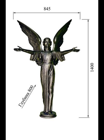 Статуя Ангела ST-026 (белый цвет)