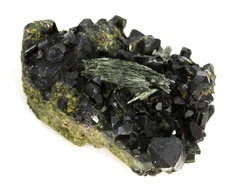 Эпидот, сросток кристаллов, Перу (57*34*25 мм, 73 г) №35867