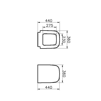 Сиденье для унитаза с микролифтом, VitrA, S20, 177-003-009
