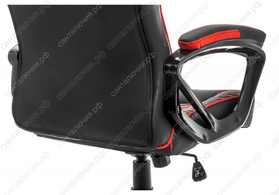 Кресло Lazer черное / красное