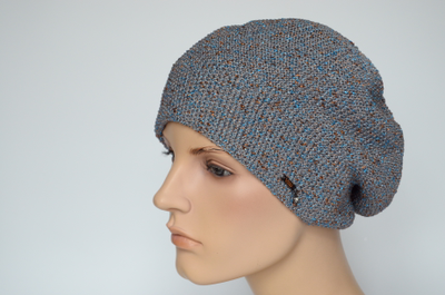 Весна - осень берет женский Vizio Италия 7085 В серый