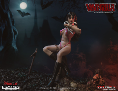 Вампирелла - Коллекционная фигурка 1/12 (PL2019-130) - Vampirella 1/12 Scale Action Figure - TBLeague