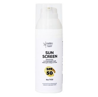 Mi&Ko Бережный солнцезащитный крем для лица и тела SPF50 «Sun Screen», 50 мл