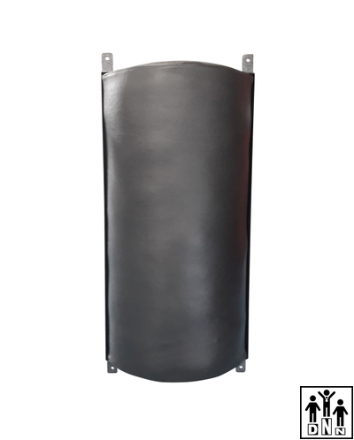 Боксёрская настенная подушка полукруглая 50х100х20 натуральная кожа до 2мм  DNN