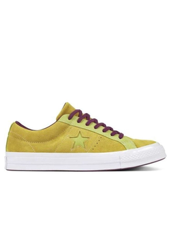 Кеды Converse One Star кожаные желтые