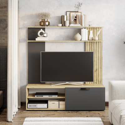 Мишель тип 1 ГС-05 гостиная Крафт/Графит