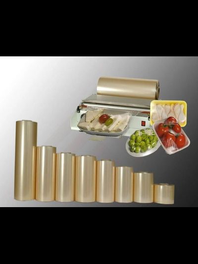 Пищевая стрейч-плëнка ПВХ полотно 300 мм × 600 м  × 8 мкр (для горячего стола) (Россия)