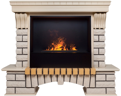 Электрокамин Country WT с очагом 3D Cassette 630 Black Panel
