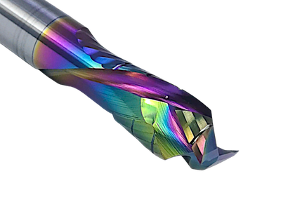 Фреза компрессионная со стружколомами спиральная 12x24 s12x80 Z2+2 HM