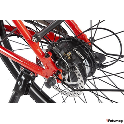 Электровелосипед Eltreco White (Бело-зеленый)