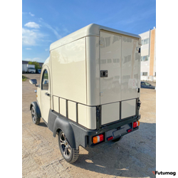 Квадрицикл грузовой GreenCamel Тендер X1200 Квадро (72V 2500W) кабина, BOX, понижающая 52 Ah