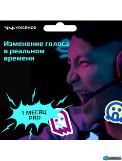 Voicemod Pro ключ на 1 месяц