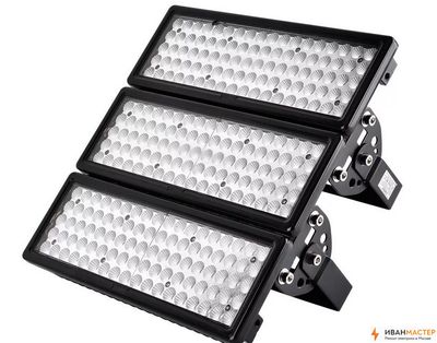 Установка светодиодного прожектора с датчиком движения цена в Москве ИВАНМАСТЕР