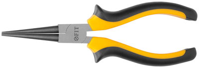 Круглогубцы "Стайл", мягкие прорезиненные ручки, молибденовое покрытие 165 мм FIT 50656