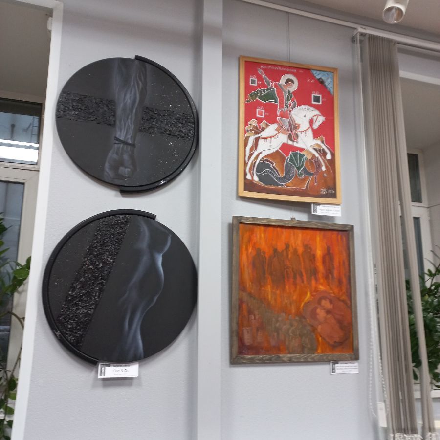 Работы участников выставки