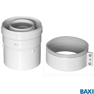 Адаптер для вертикального коаксиального выхода, диаметр 60/100 мм