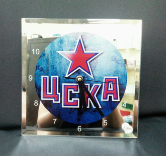 Печать на квадратных часах (Зеркало)