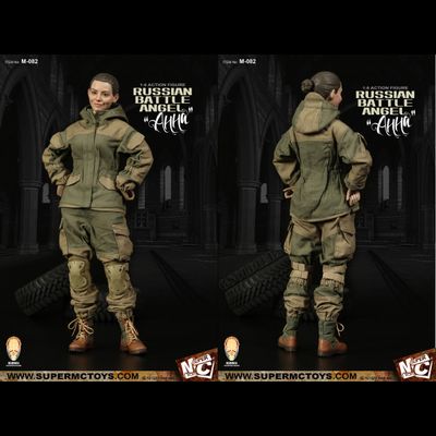 Анна (Российский спецназ) - Коллекционная ФИГУРКА 1/6 scale Russian battle angel Anna (M-082) - SUPER MC TOYS X Face Pool Figure