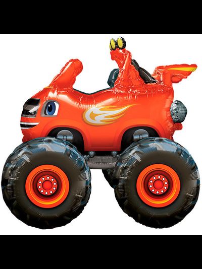 Фольгированная ходячая фигура с гелием "Вспыш" 94см