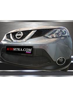 Premium защита радиатора для Nissan Qashqai (2014-2018)
