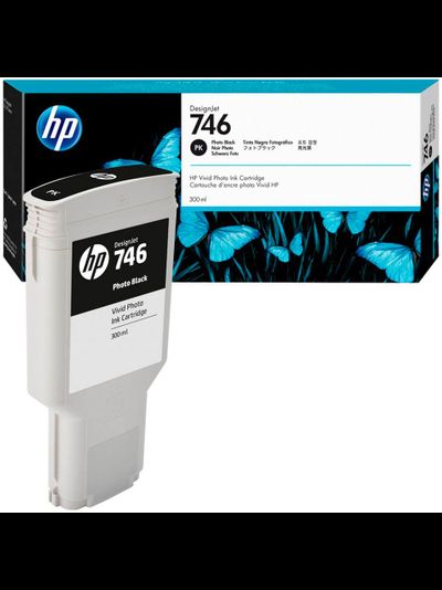 Картридж для плоттеров HP P2V83A HP 746 DesignJet Black 300 мл