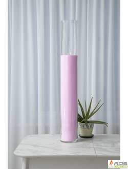 Насыпная свеча "Цилиндр 100 см", розовая "Нежно-розовый"