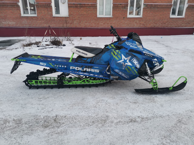 Наклейки на снегоход Polaris Axys Pro RMK 2016 2017 2018 2019 №1517