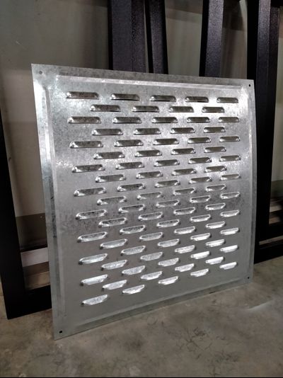 Решетка жалюзийная 720х720