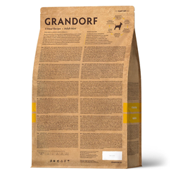 Grandorf (Грандорф): сухой корм для собак мини-пород 4 вида мяса с пробиотиками, 1 кг