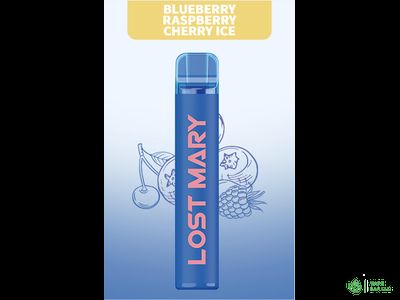 Одноразовая электронная сигарета LOST MARY CM1500, 2%, 4,8 мл, 850 мАч, 1500 затяжек (Blueberry Raspberry Cherry Ice)