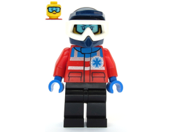 Ski Patrol Member - Female, Dark Blue Helmet, n/a (cty1079)